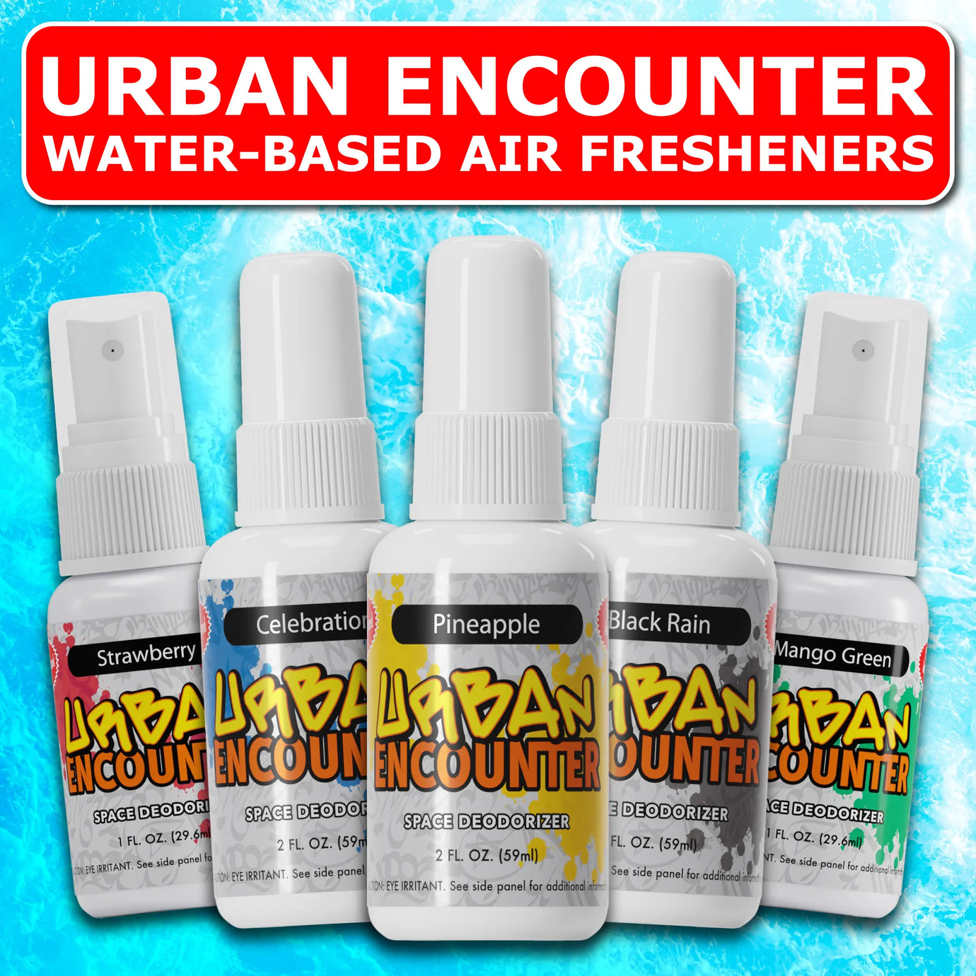 Urban Encounter Water-Based Air Freshener