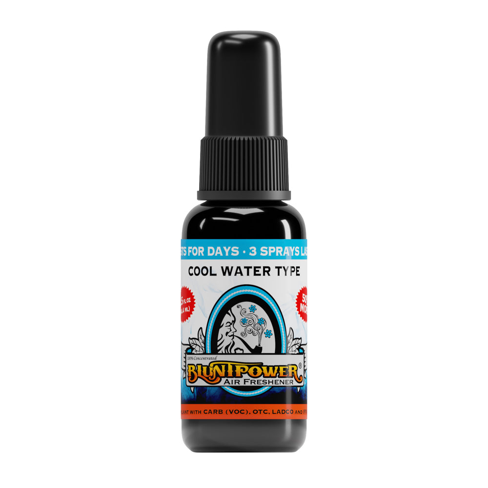 BluntPower Air Freshener - Cool Water Type Size: 1.5floz