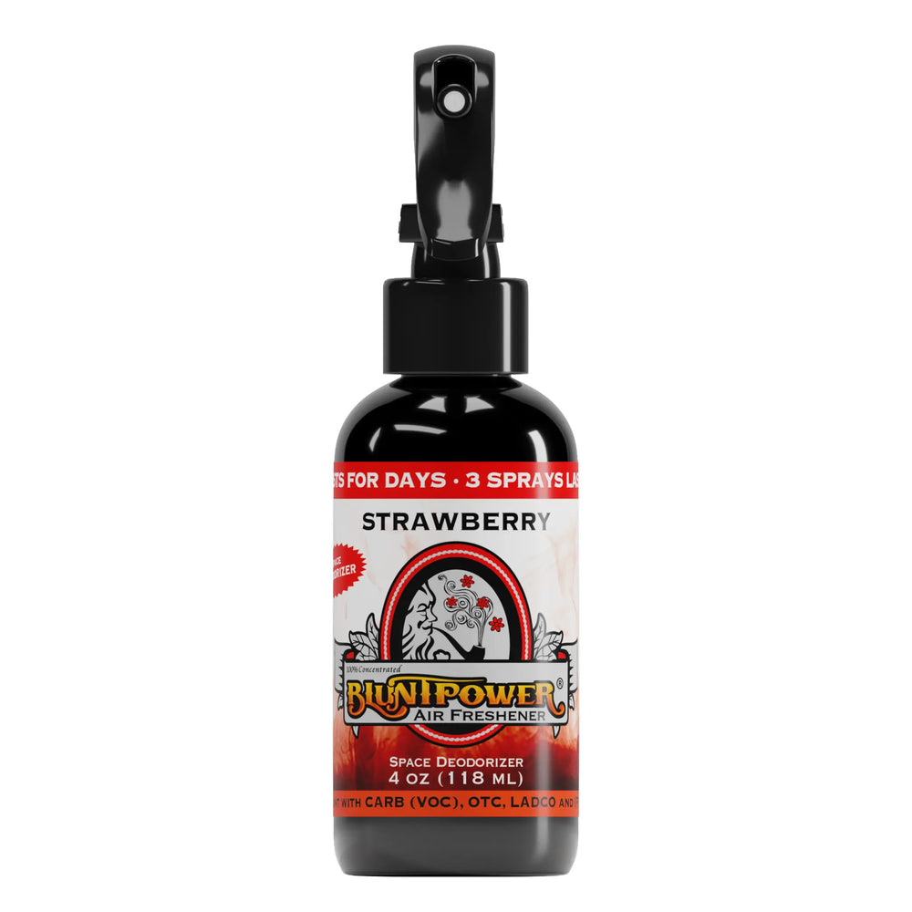 BluntPower Air Freshener - Strawberry Scent Size: 4floz