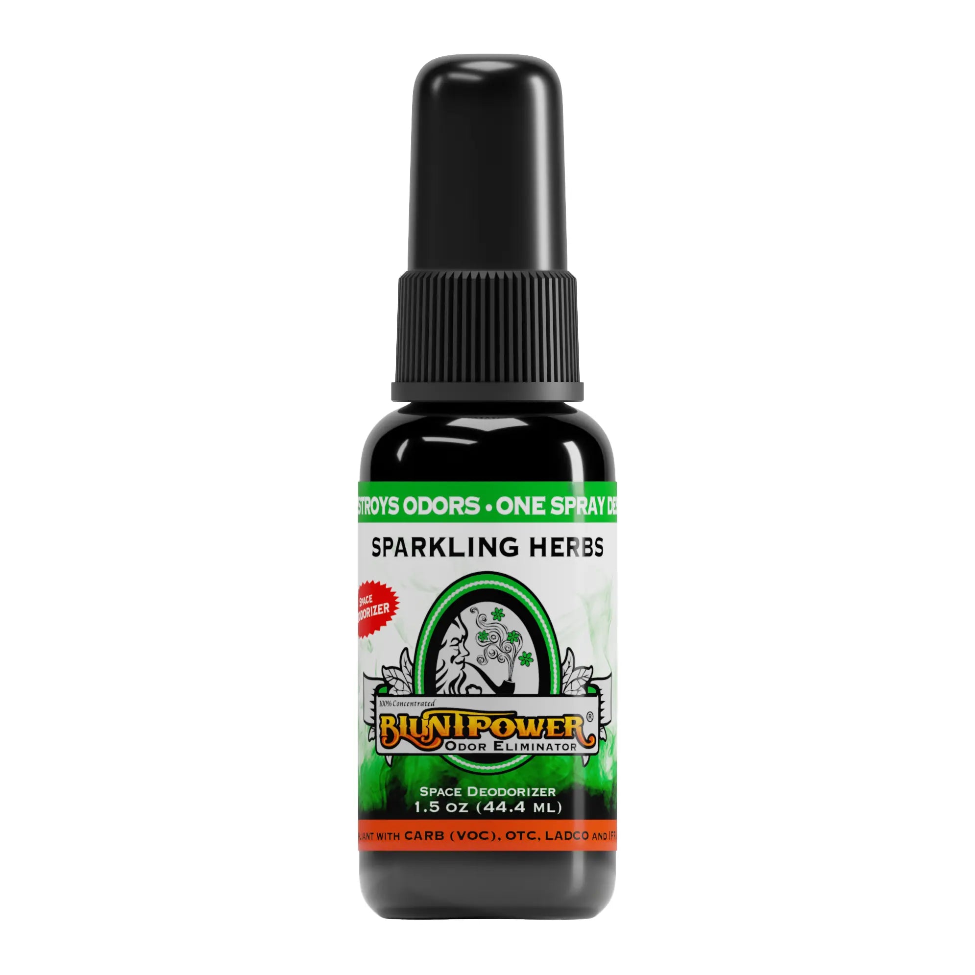 BluntPower Odor Eliminator - Sparkling Herbs Scent Size: 1.5 fl oz