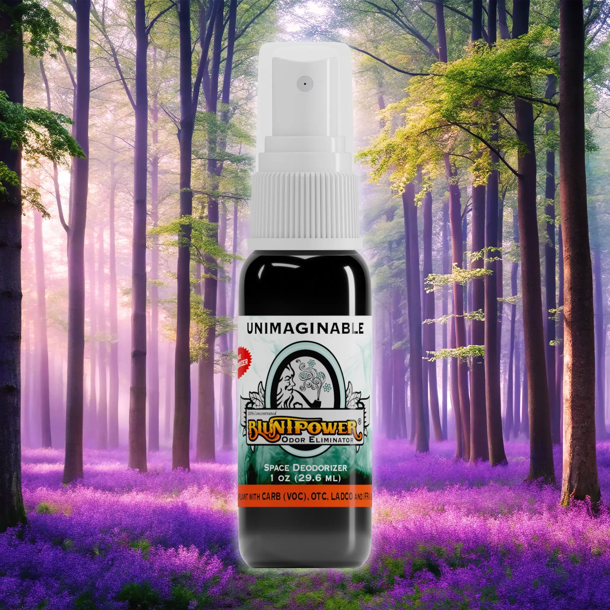 BluntPower Odor Eliminator - Unimaginable Scent Size: 1 fl oz Creative