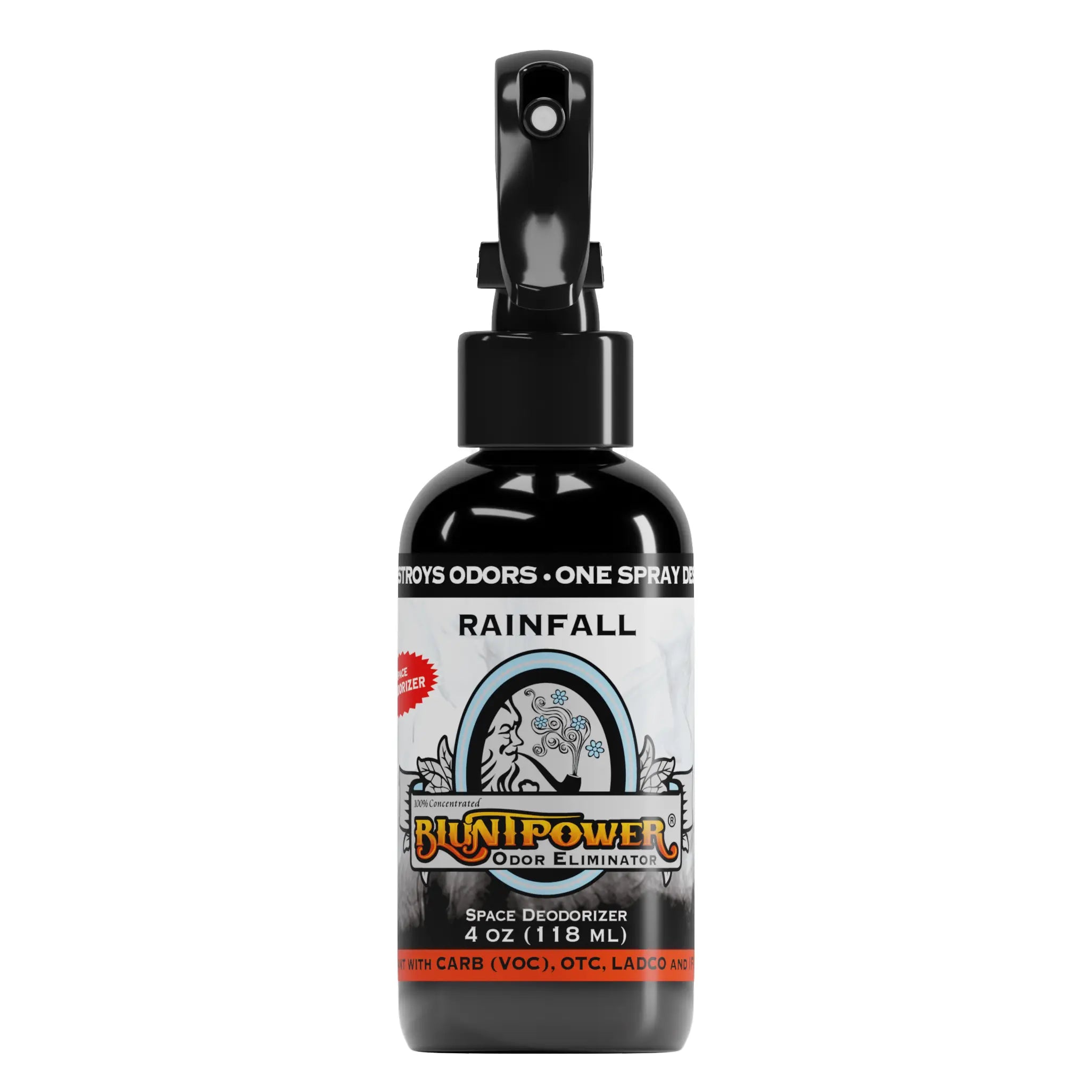 BluntPower Odor Eliminator - Rainfall Scent Size: 4 fl oz