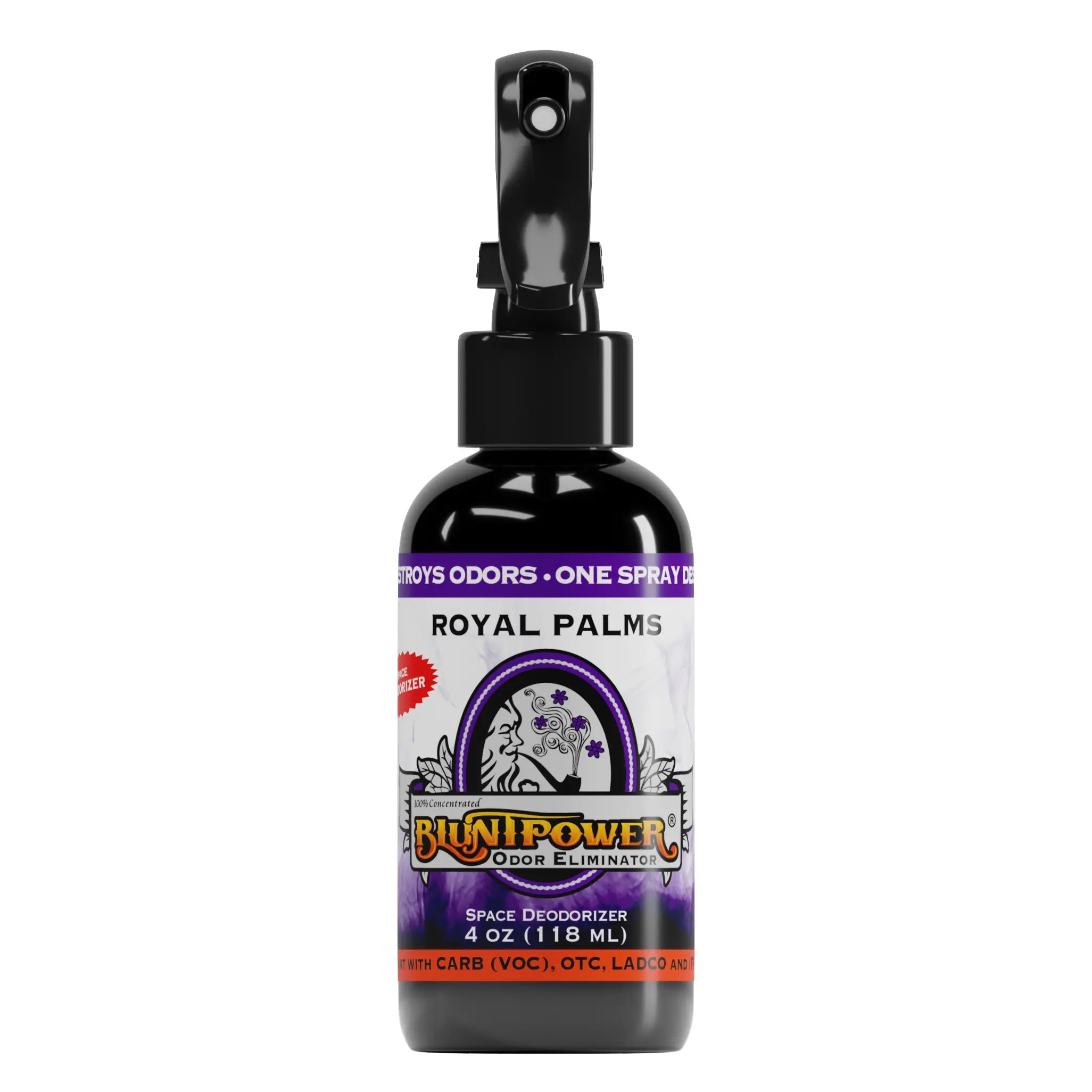 BluntPower Odor Eliminator - Royal Palms Scent Size: 4 fl oz