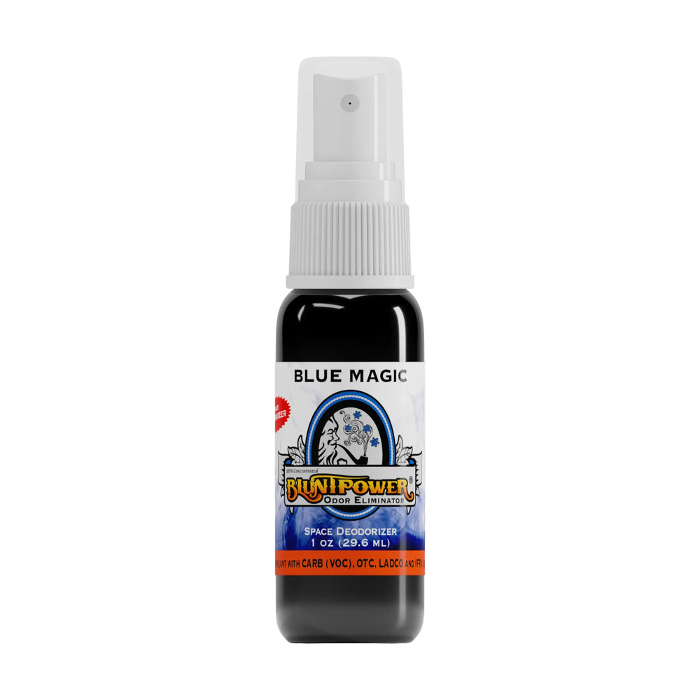 BluntPower Odor Eliminator - Blue Magic Scent Size: 1 fl oz