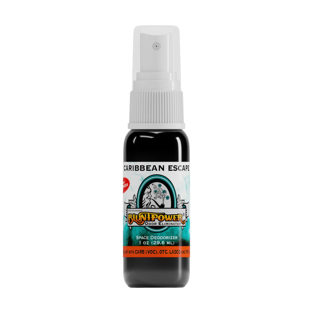 BluntPower Odor Eliminator - Caribbean Escape Scent Size: 1 fl oz