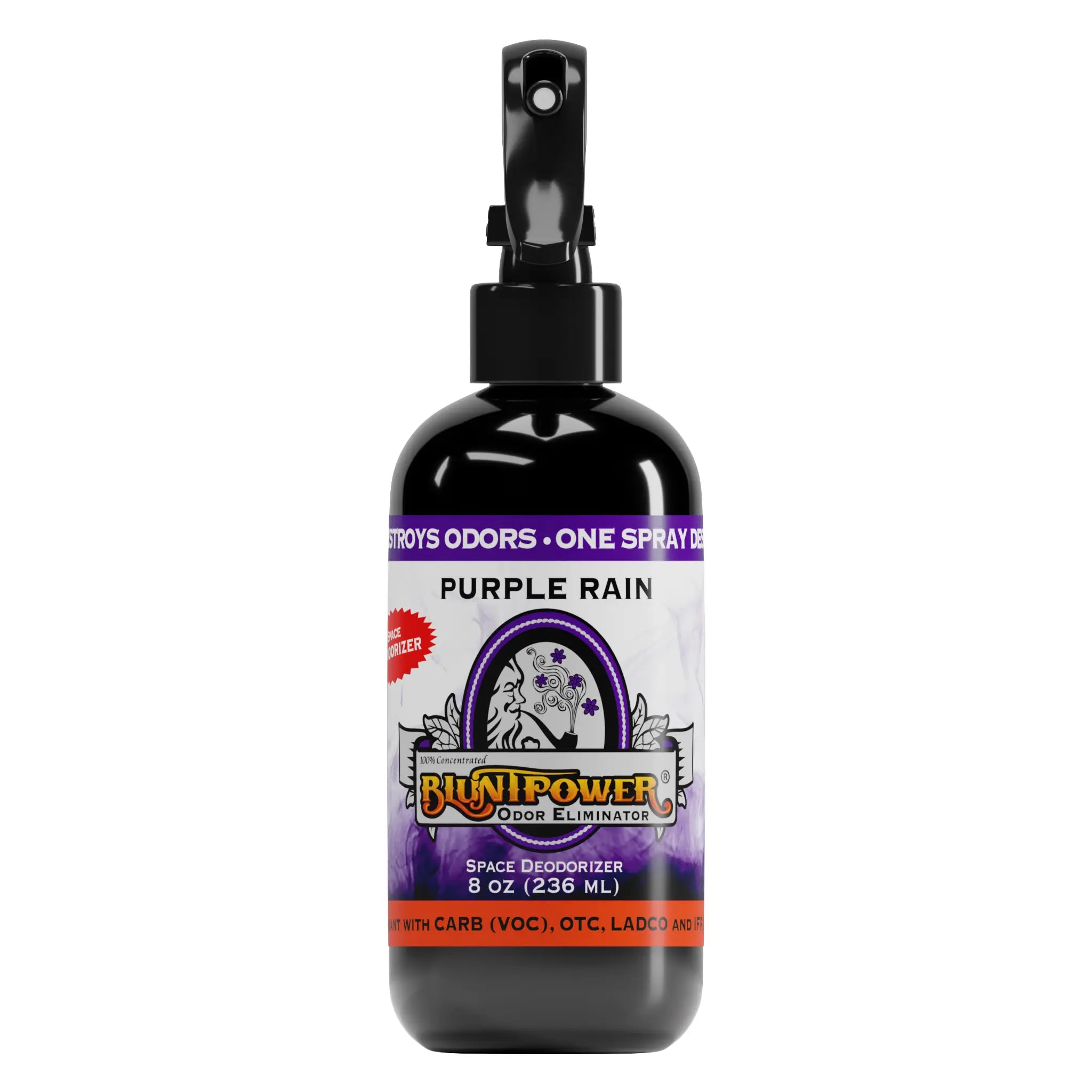 BluntPower Odor Eliminator - Purple Rain Scent Size: 8 fl oz