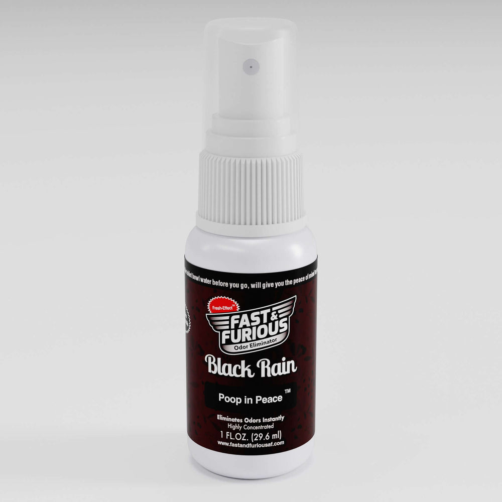 Poop In Peace Before-You-Go Toilet Spray - Black Rain Scent Size: 1 fl oz