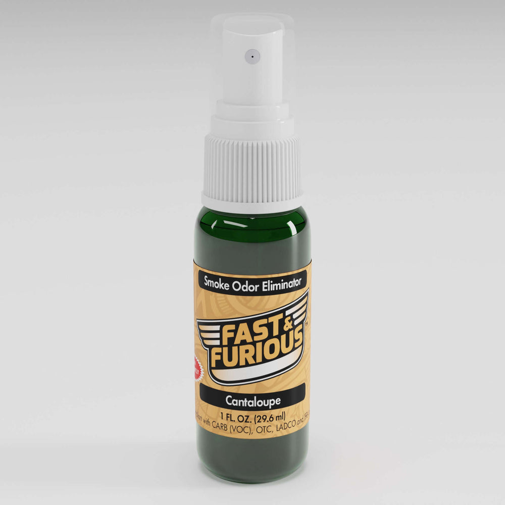Fast & Furious Smoke Odor Eliminator - Cantaloupe Scent (1 fl. oz.) Perspective
