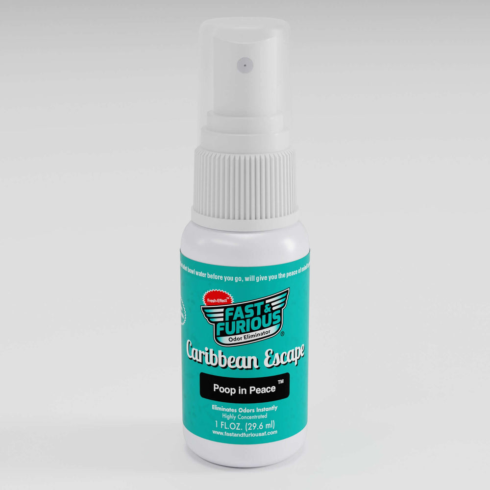 Poop In Peace Before-You-Go Toilet Spray - Caribbean Escape Scent Size: 1 fl oz