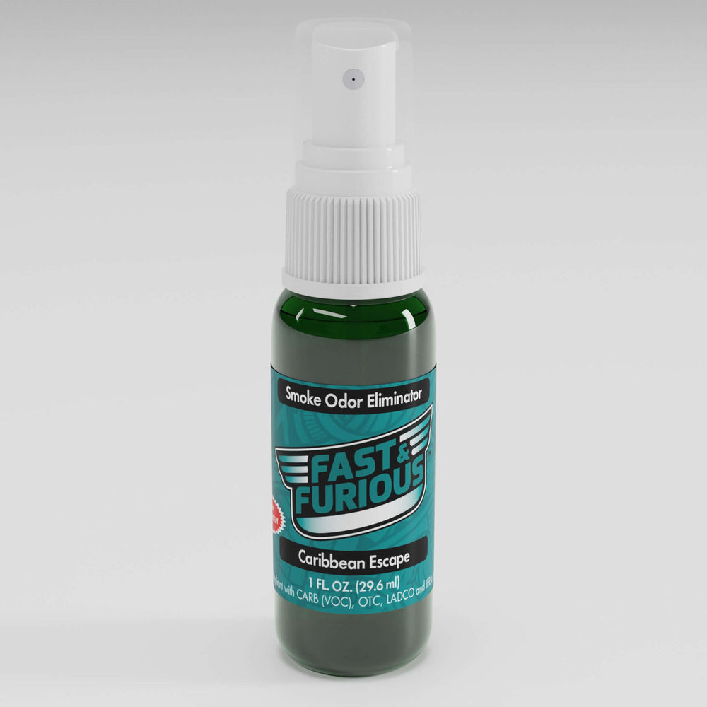 Fast & Furious Smoke Odor Eliminator - Caribbean Escape Scent (1 fl. oz.) Perspective