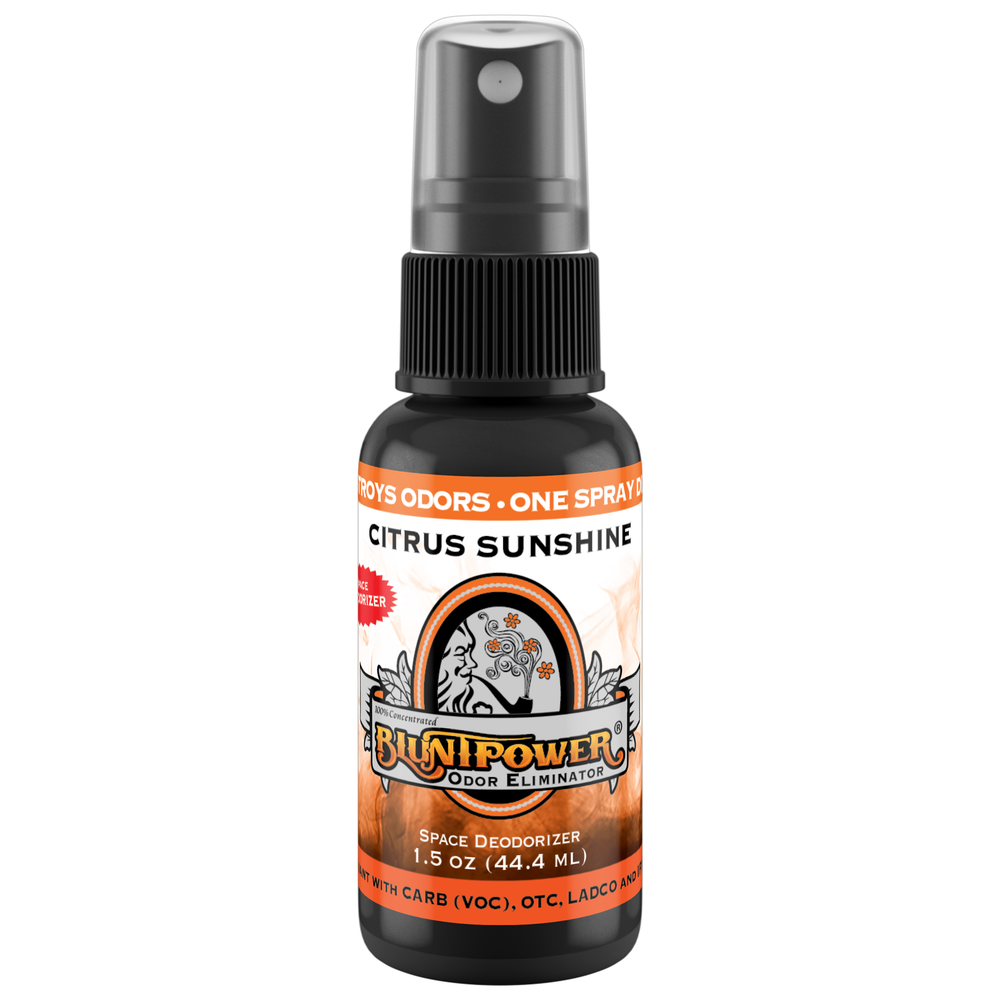 BluntPower Odor Eliminator - Citrus Sunshine Scent Size: 1.5 fl oz