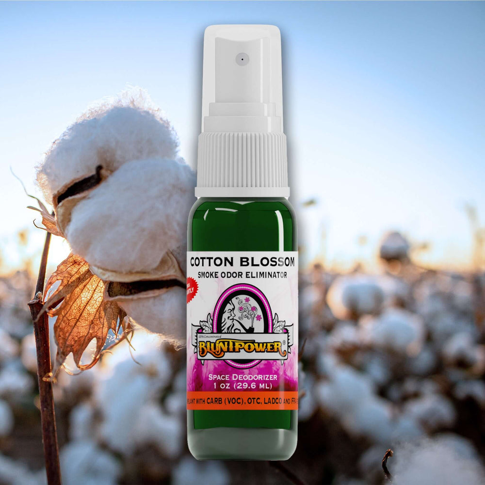 BluntPower Smoke Odor Eliminator - Cotton Blossom Scent (1 fl. oz.) Creative