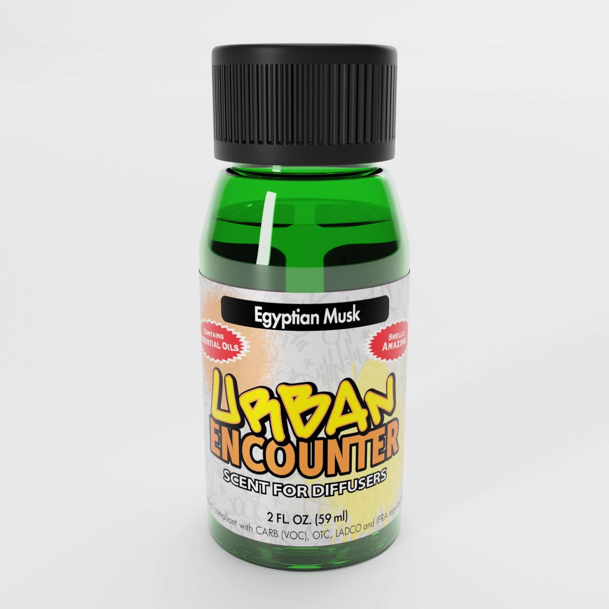 Urban Encounter Scents for Diffusers - Egyptian Musk Scent Size: 2 FL. OZ. (59ml) Threadable Home Diffuser Refill