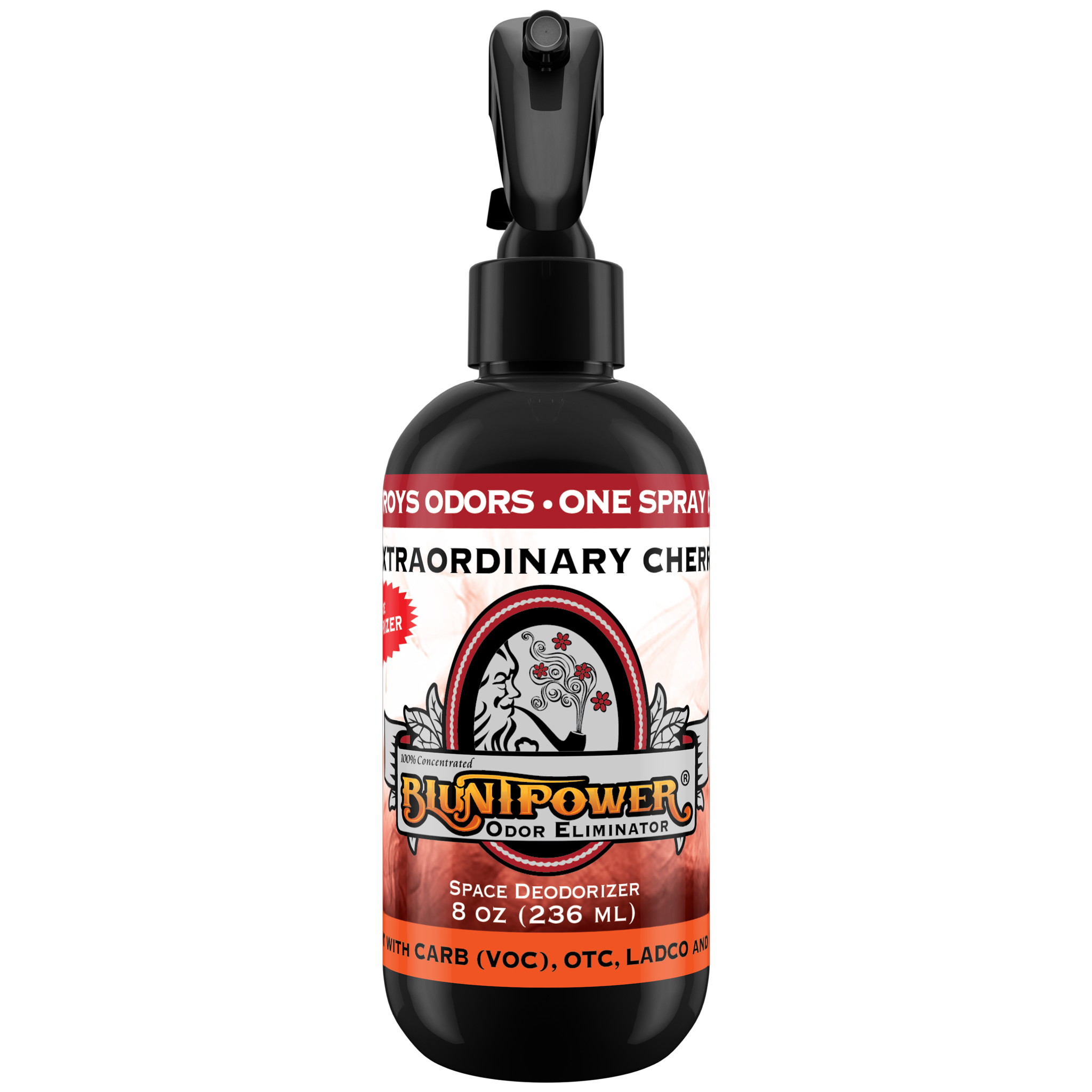 BluntPower Odor Eliminator - Extraordinary Cherry Scent Size: 8 fl oz