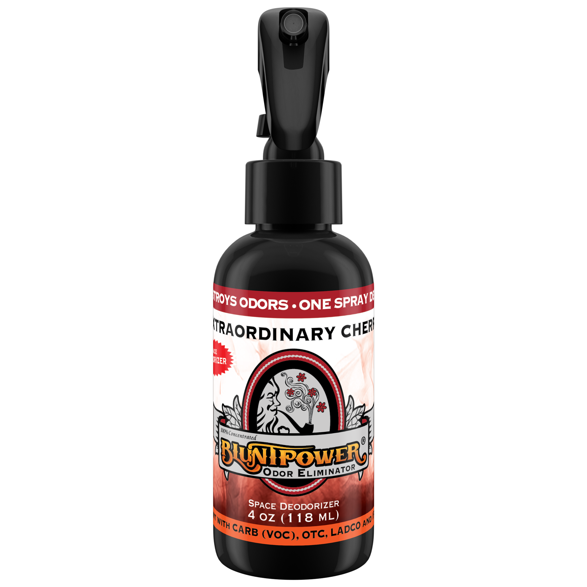 BluntPower Odor Eliminator - Extraordinary Cherry Scent Size: 4 fl oz