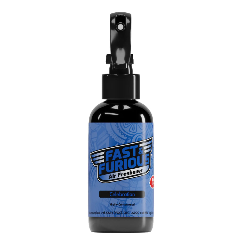 Fast and Furious Air Freshener - Celebration Scent Size: 4oz
