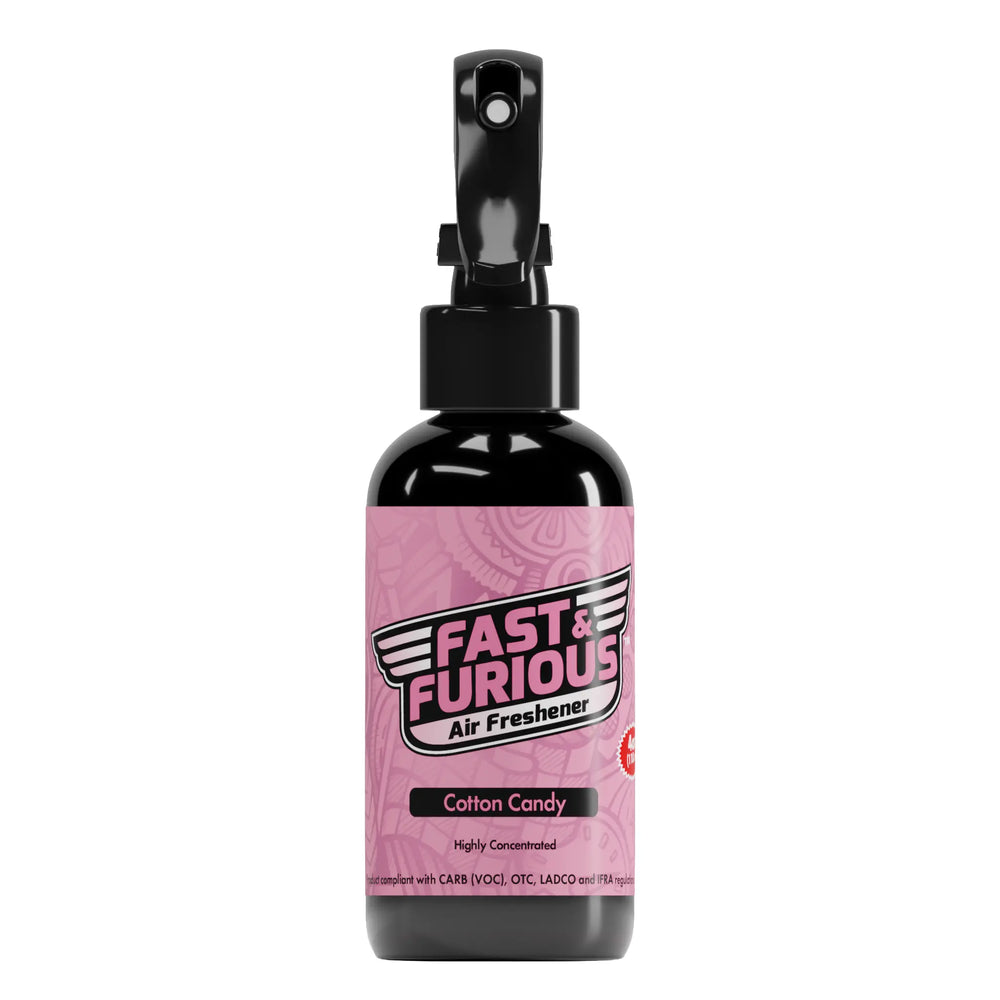 Fast and Furious Air Freshener - Cotton Candy Scent Size: 4oz