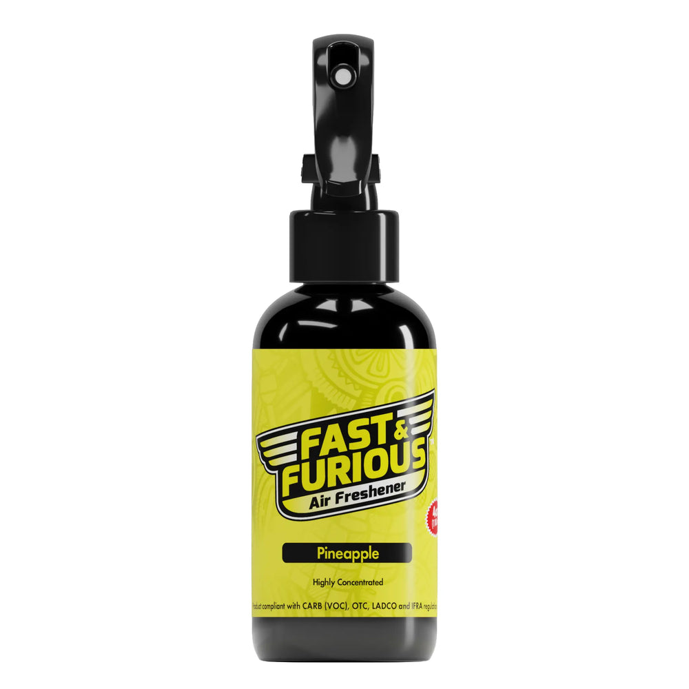 Fast and Furious Air Freshener - Pineapple Scent Size: 4oz