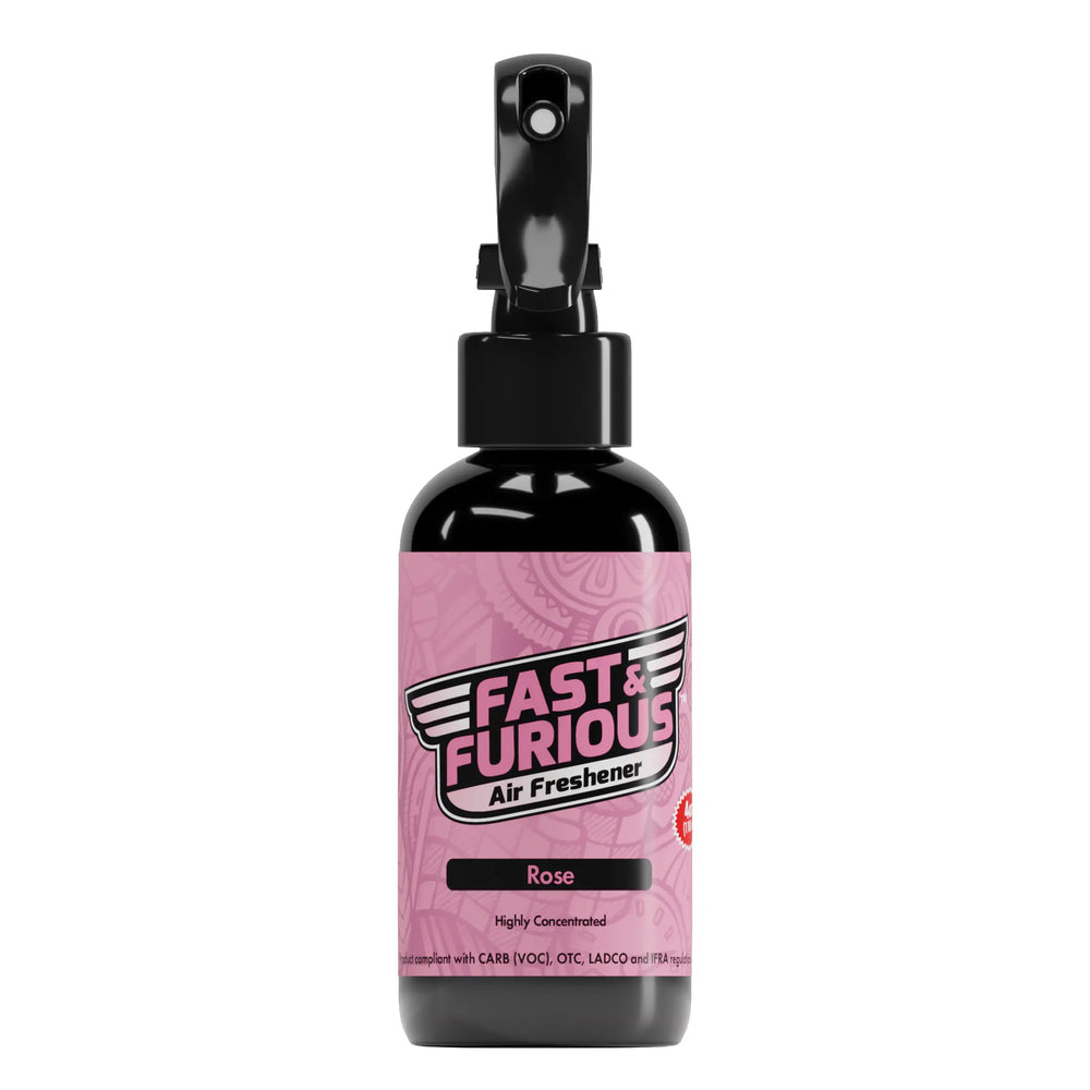 Fast and Furious Air Freshener - Rose Scent Size: 4oz
