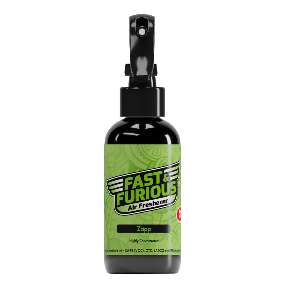 Fast and Furious Air Freshener - Zapp Scent Size: 4oz