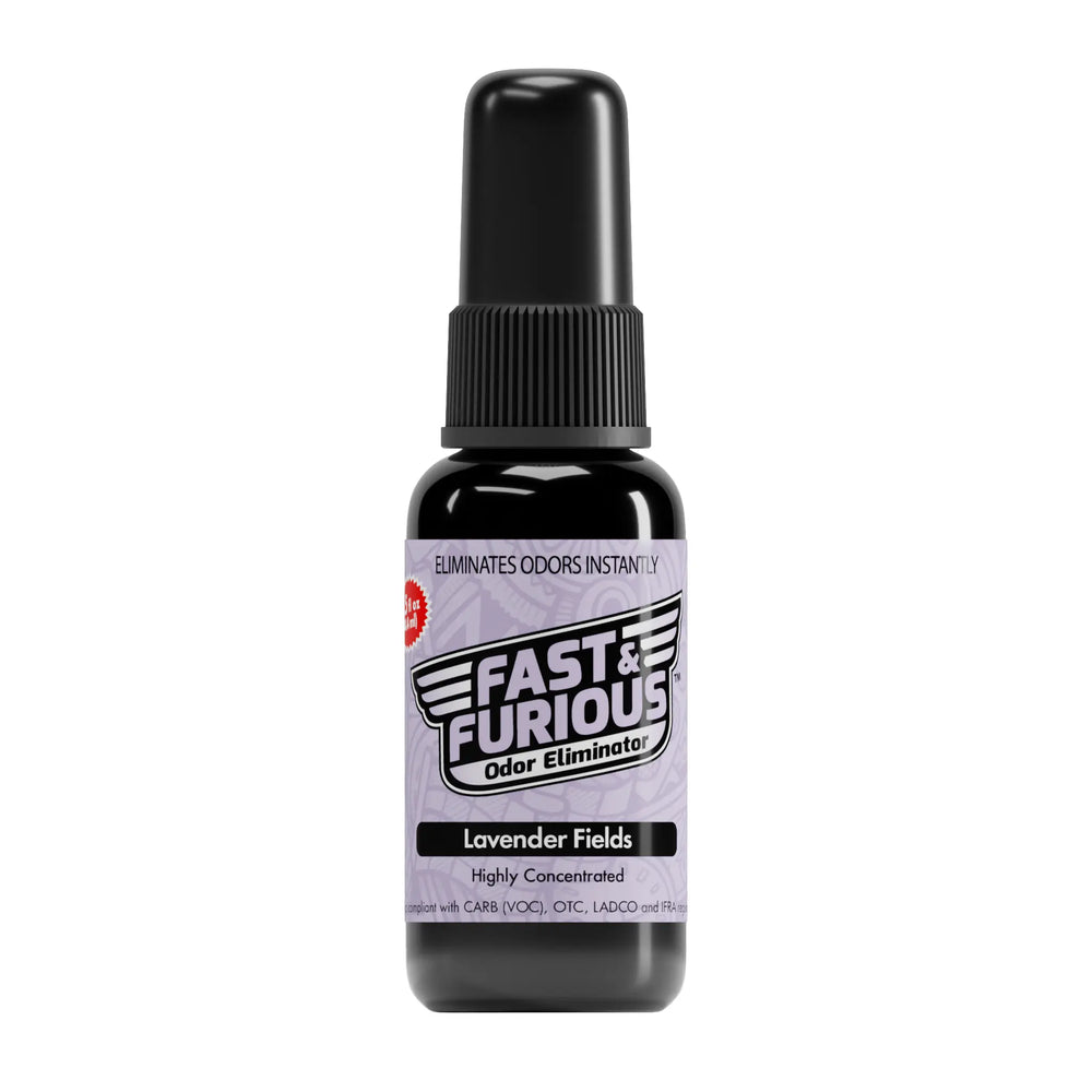 Fast and Furious Odor Eliminator - Lavender Fields Scent Size: 1.5 fl oz