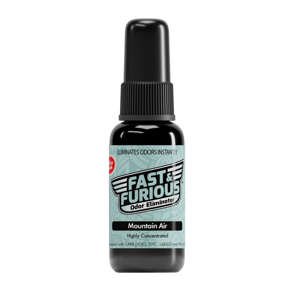 Fast and Furious Odor Eliminator - Mountain Air Scent Size: 1.5 fl oz