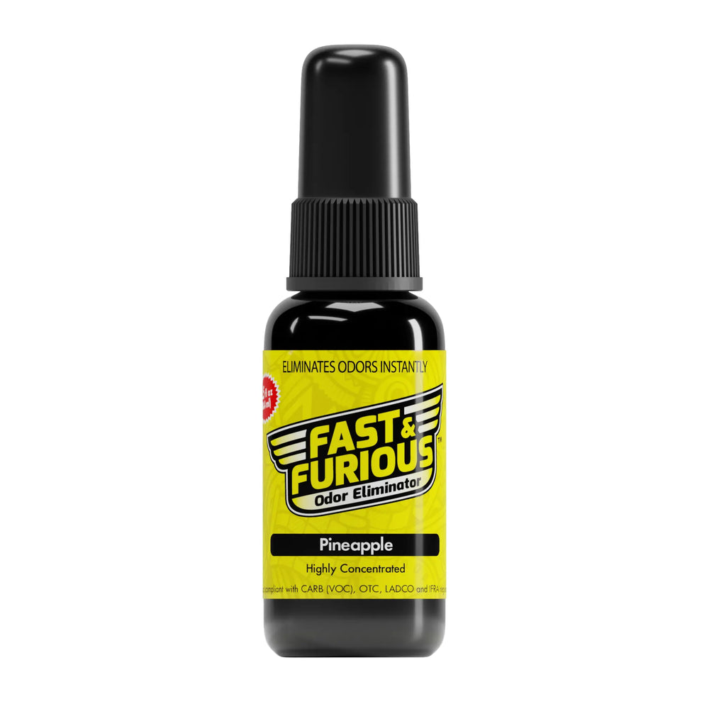 Fast and Furious Odor Eliminator - Pineapple Scent Size: 1.5 fl oz