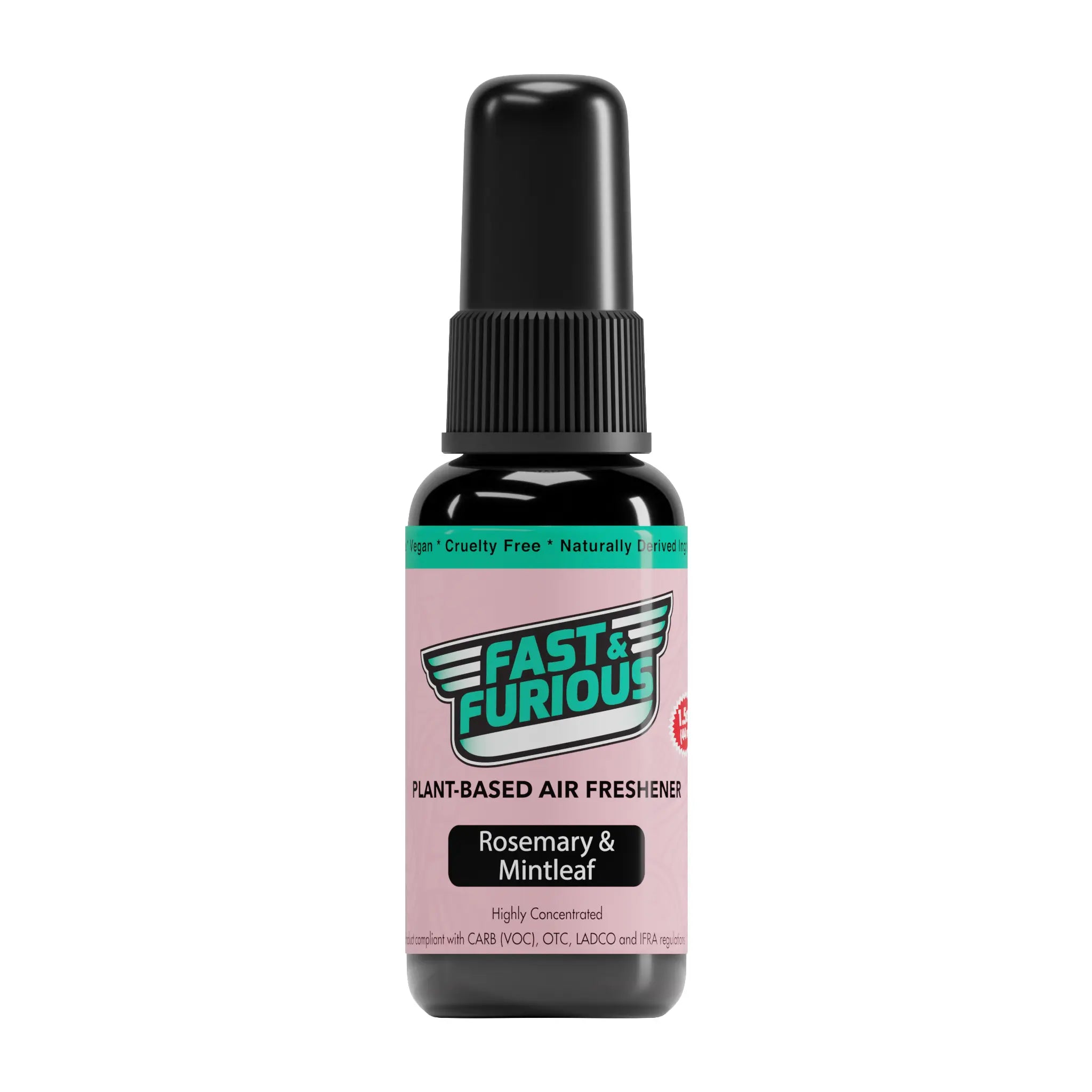 plant based air freshener Fast & Furious Plant-Based Air Freshener, Rosemary & Mintleaf Scent