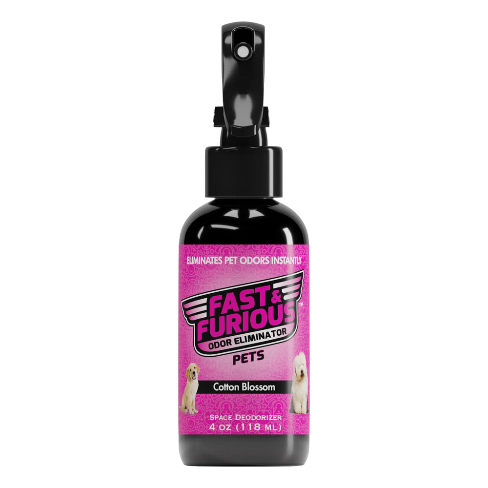 Fast and Furious Pets Odor Eliminator - Cotton Blossom Scent Size: 4oz