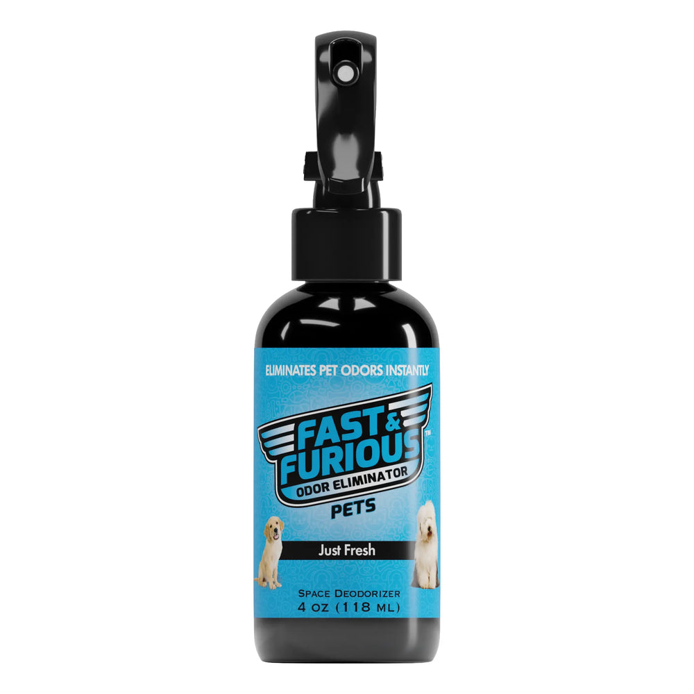 Fast and Furious Pets Odor Eliminator - Just Fresh Scent Size: 4oz