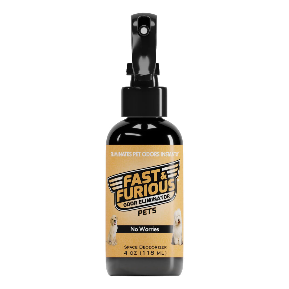 Fast and Furious Pets Odor Eliminator - No Worries Scent Size: 4oz