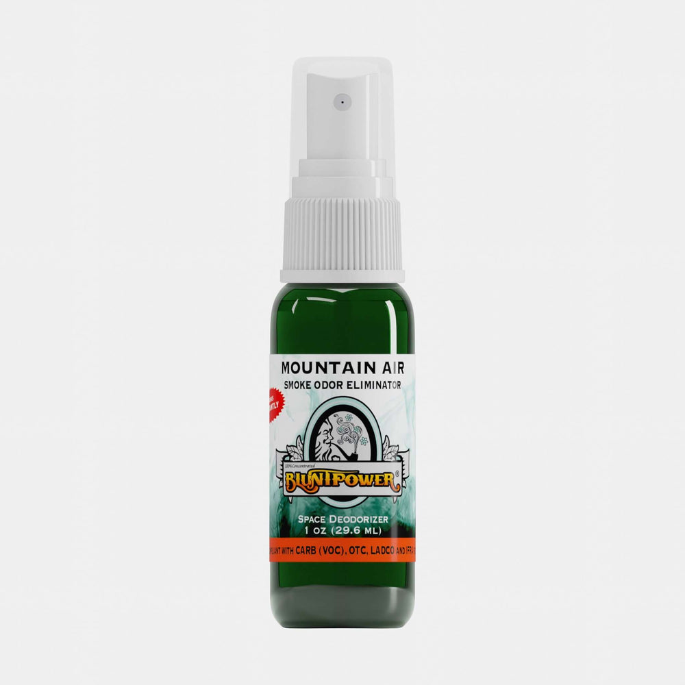 BluntPower Smoke Odor Eliminator - Mountain Air Scent (1 fl. oz.) Orthographic