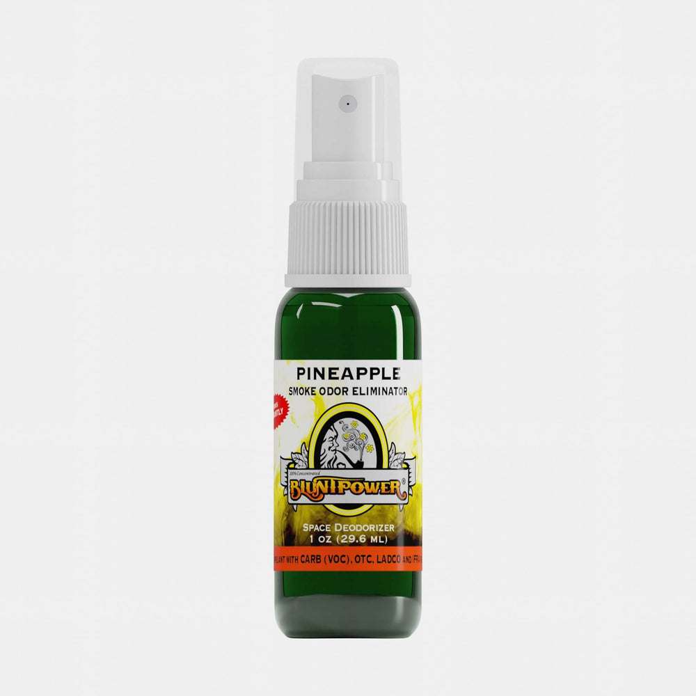 BluntPower Smoke Odor Eliminator - Pineapple Scent (1 fl. oz.) Orthographic