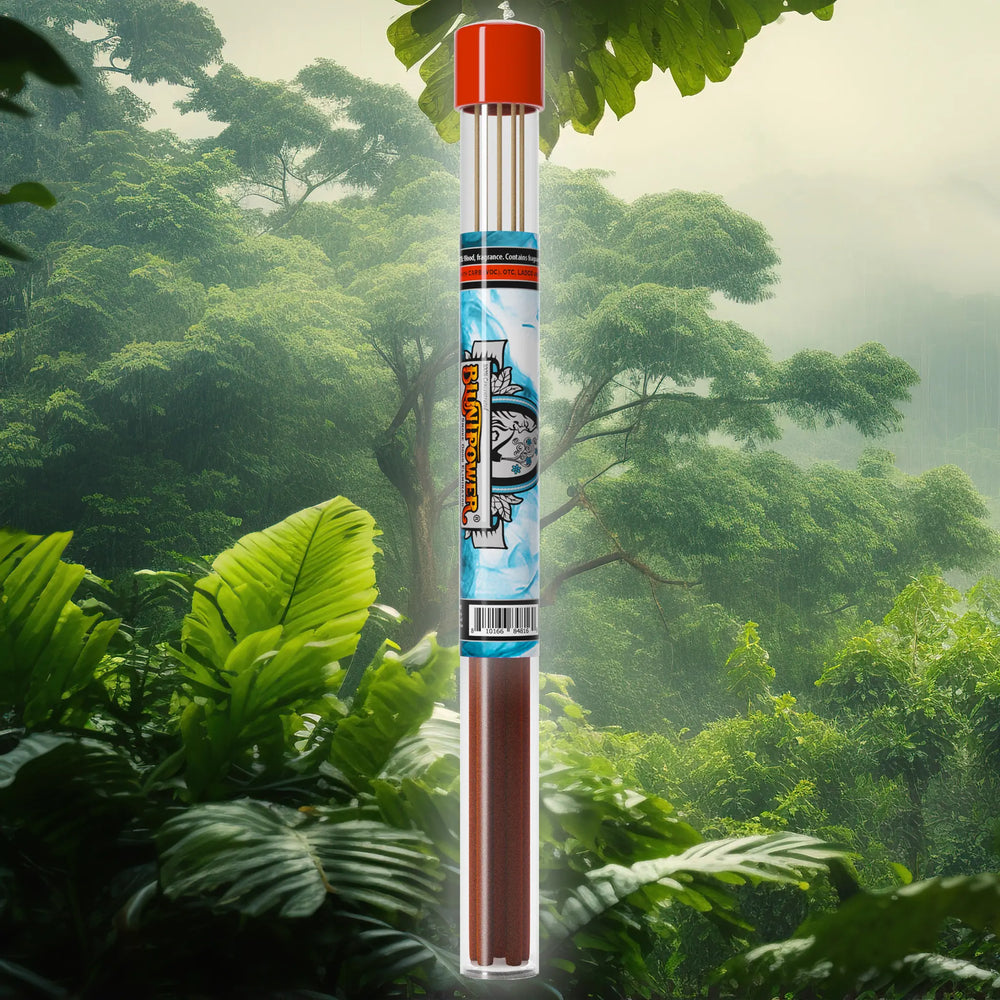 BluntPower Smoke Odor Eliminator Incense - Rainfall Scent (5ct) Creative