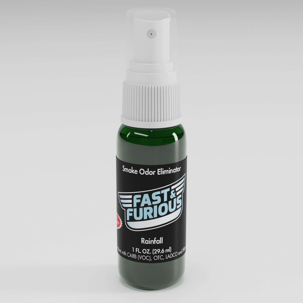 Fast & Furious Smoke Odor Eliminator - Rainfall Scent (1 fl. oz.) Perspective