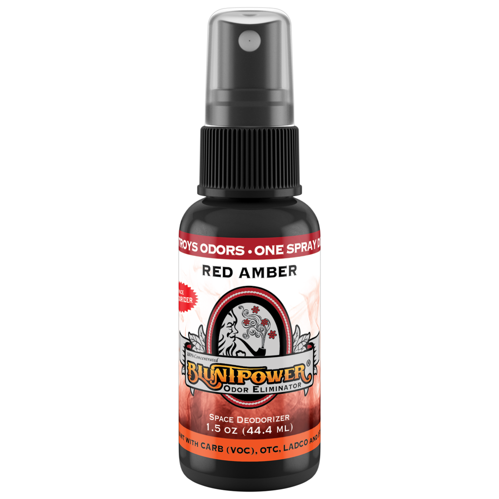 BluntPower Odor Eliminator - Red Amber Scent Size: 1.5fl oz