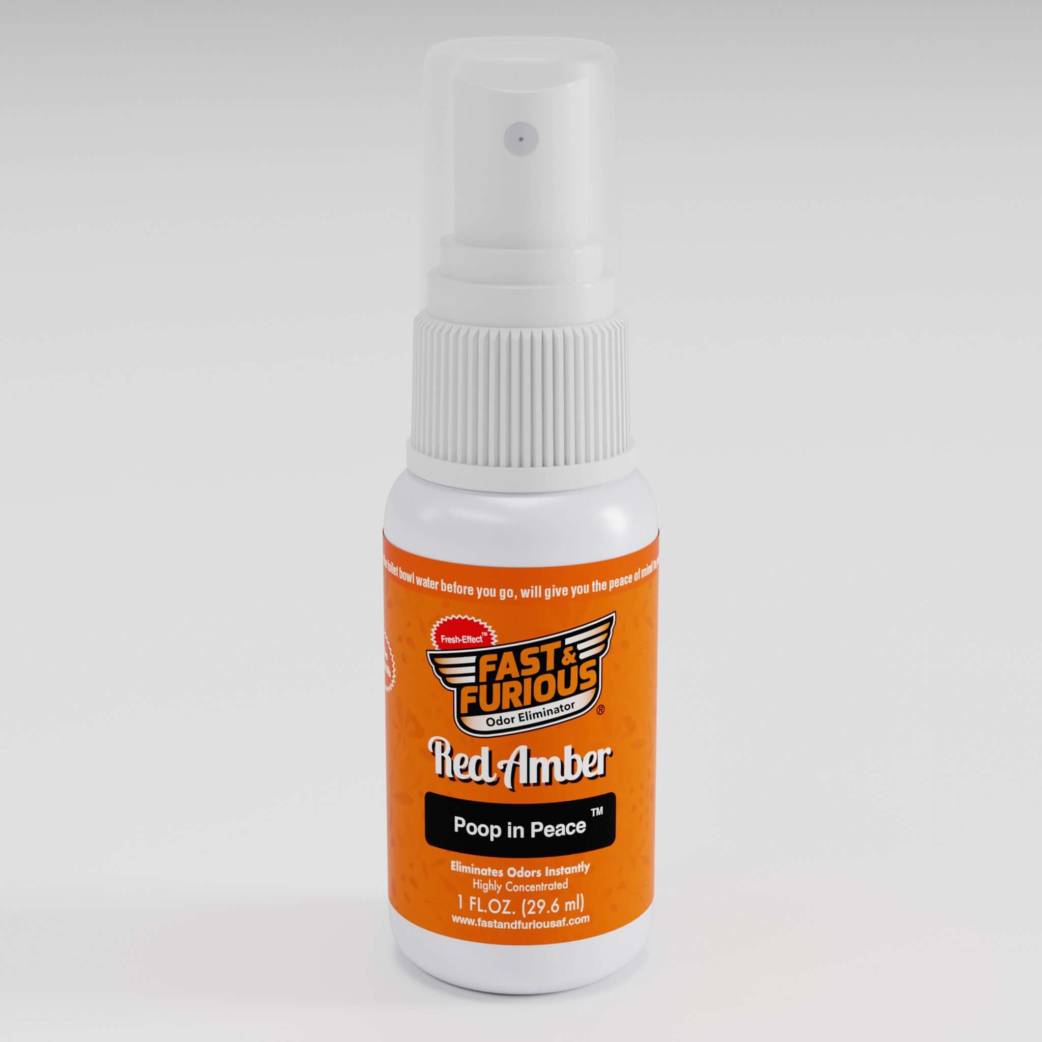 Poop In Peace Before-You-Go Toilet Spray - Red Amber Scent Size: 1 fl oz