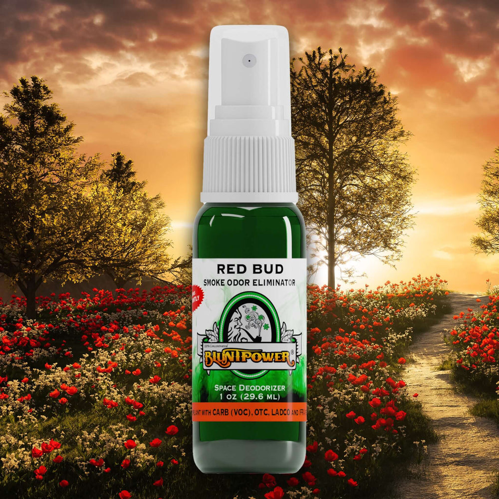 BluntPower Smoke Odor Eliminator - Red Bud Scent (1 fl. oz.) Creative