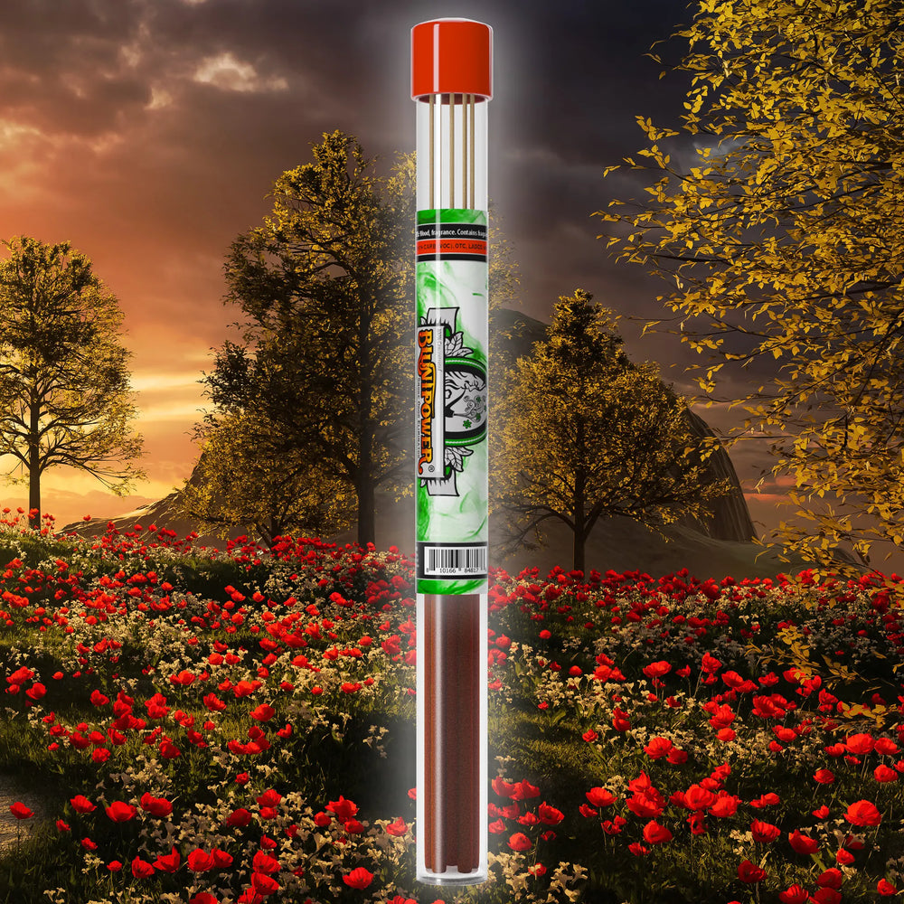 BluntPower Smoke Odor Eliminator Incense - Red Bud Scent (5ct) Creative