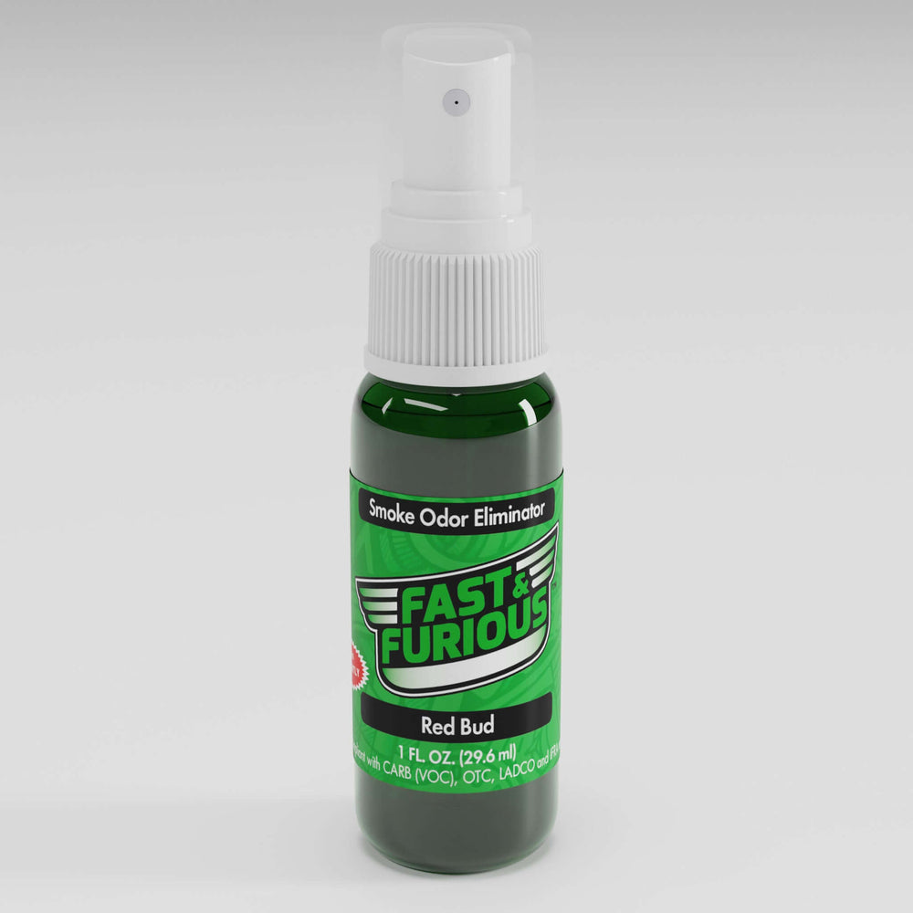 Fast & Furious Smoke Odor Eliminator - Red Bud Scent (1 fl. oz.) Perspective