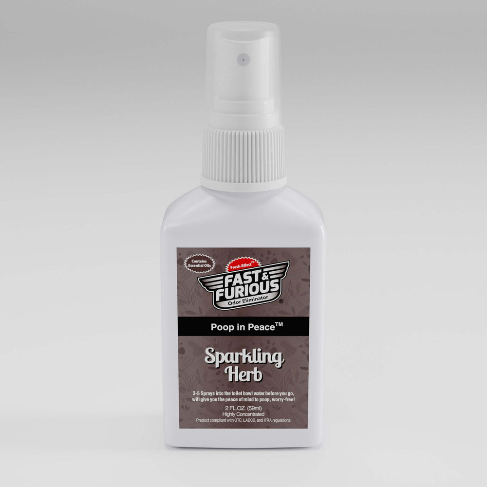 Poop In Peace Before-You-Go Toilet Spray - Sparkling Herb Scent Size: 2 fl oz