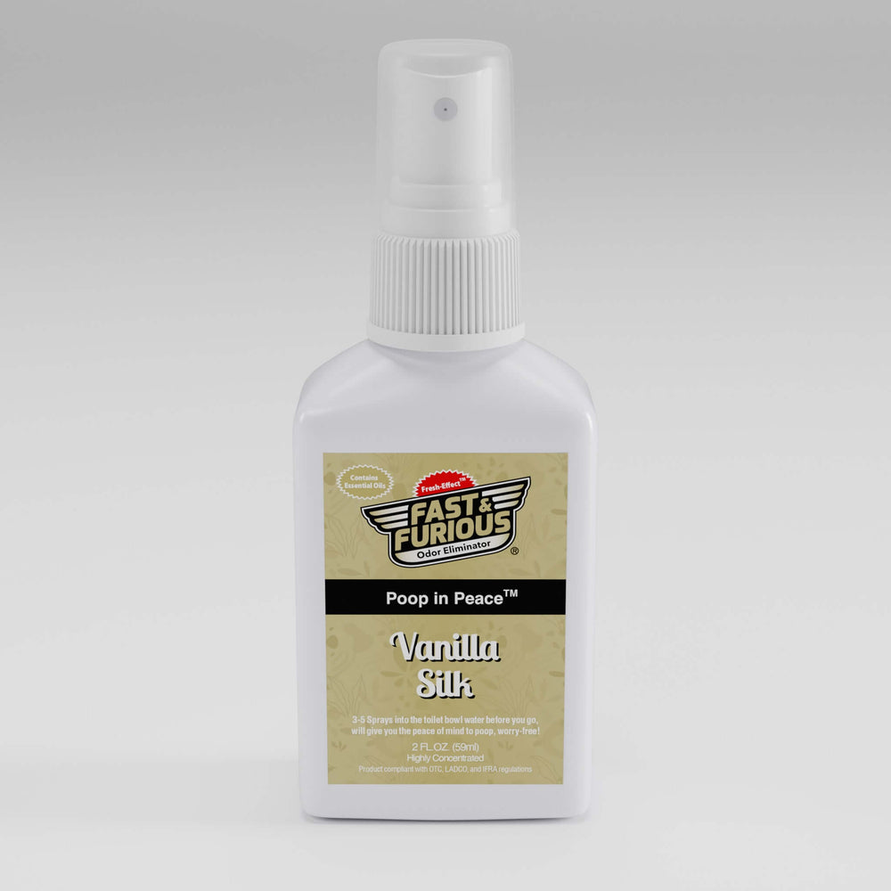 Poop In Peace Before-You-Go Toilet Spray - Vanilla Silk Scent Size: 2 fl oz