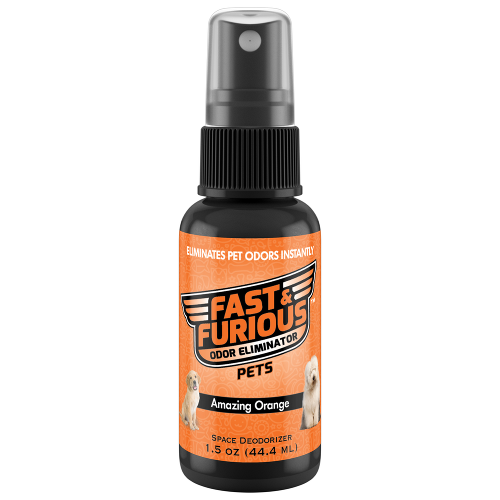 Fast and Furious Pets Odor Eliminator - Amazing Orange Scent Size: 1.5oz
