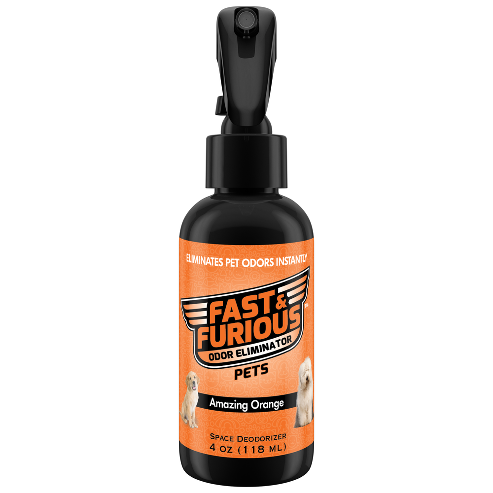 Fast and Furious Pets Odor Eliminator - Amazing Orange Scent Size: 4oz
