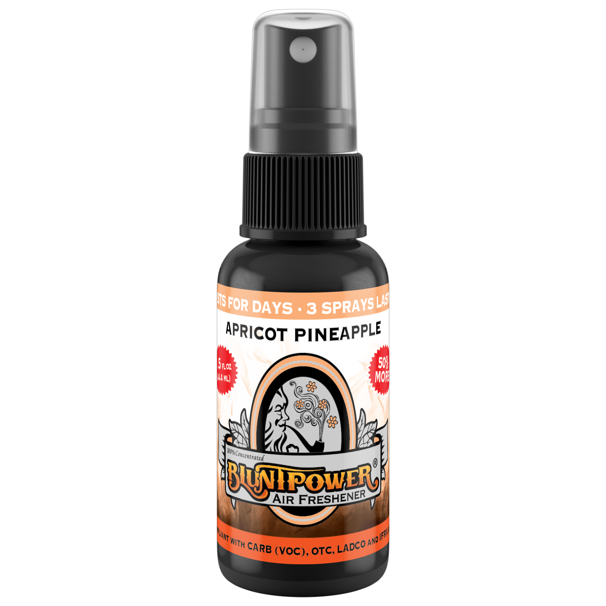 BluntPower Air Freshener - Signature Series Fragrance: Apricot Pineapple