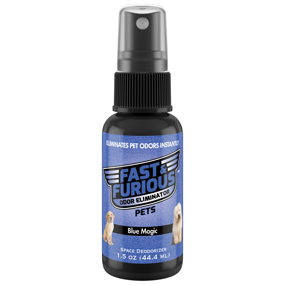 Fast and Furious Pets Odor Eliminator - Blue Magic Scent Size: 1.5oz