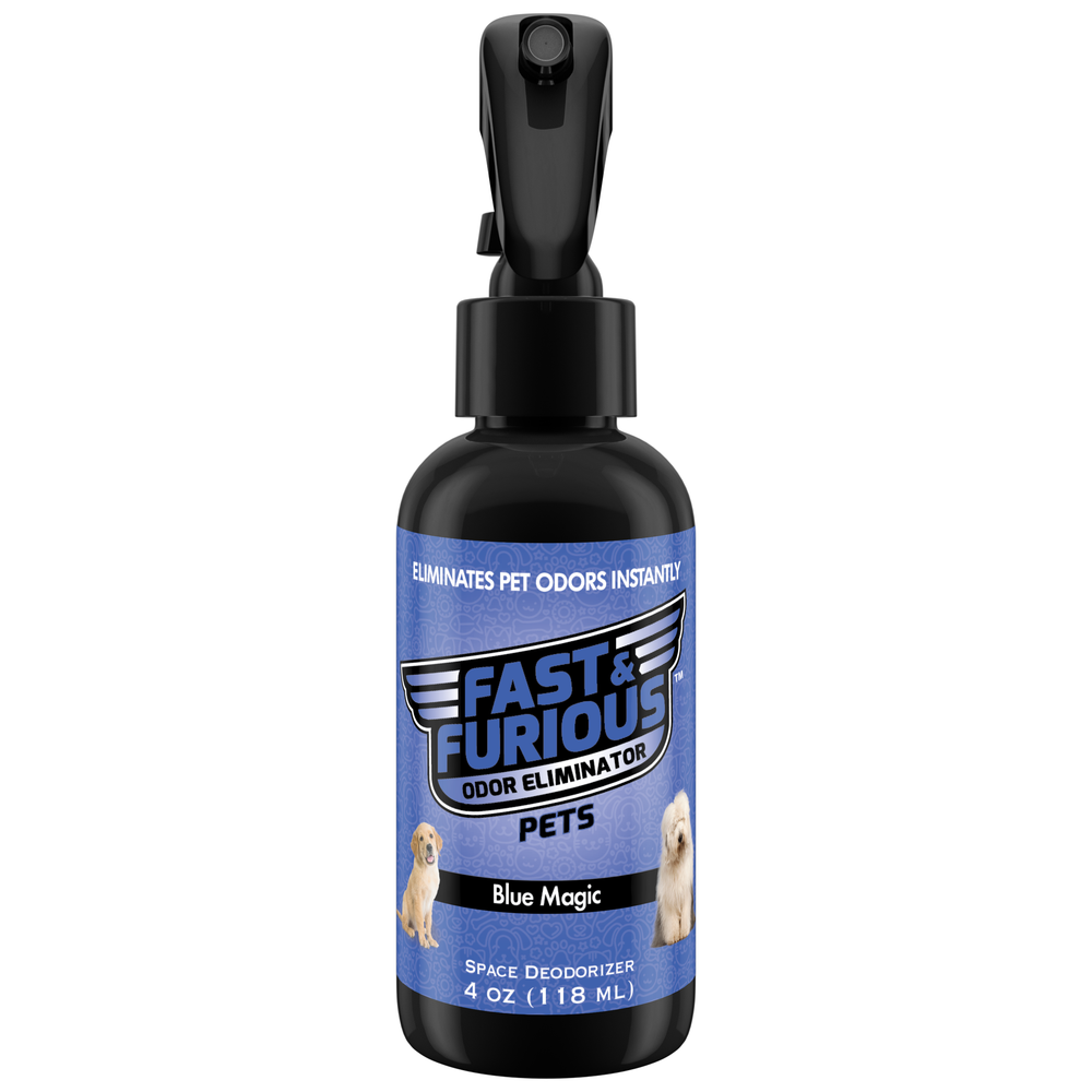 Fast and Furious Pets Odor Eliminator - Blue Magic Scent Size: 4oz