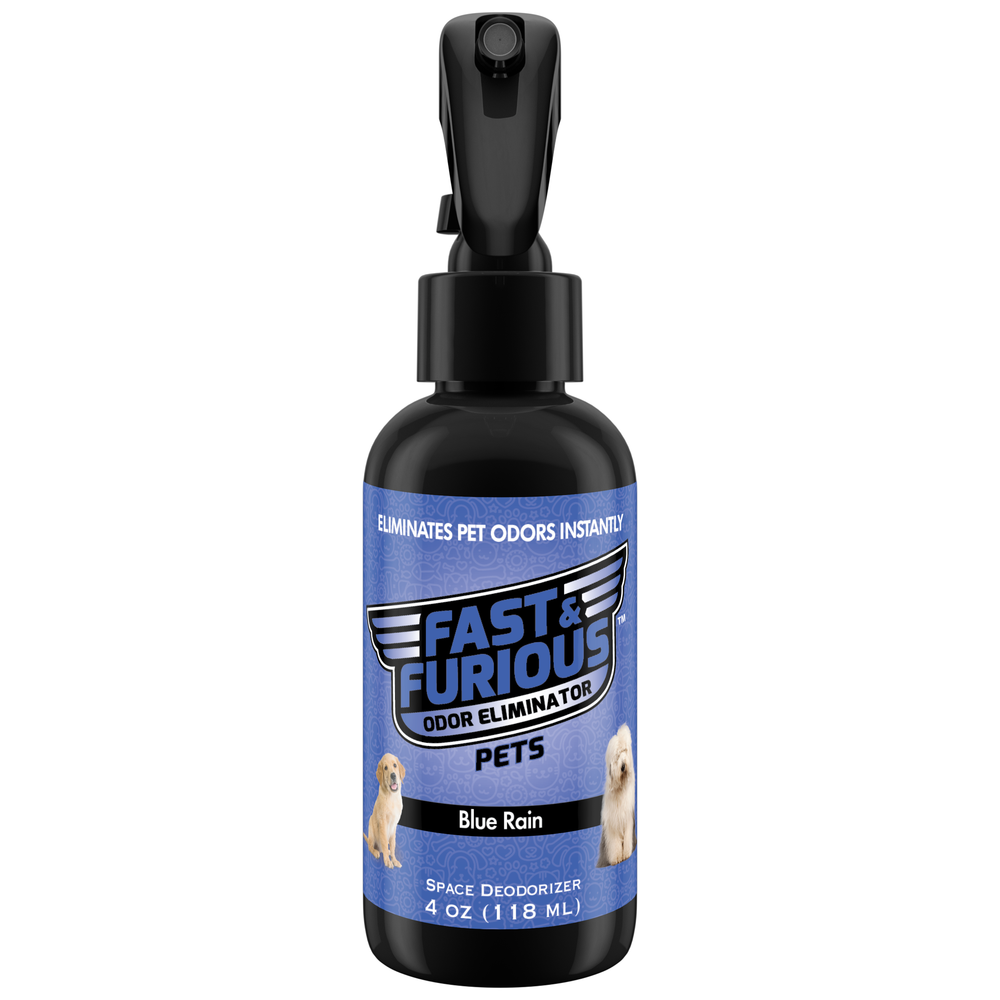 Fast and Furious Pets Odor Eliminator - Blue Rain Scent Size: 4oz