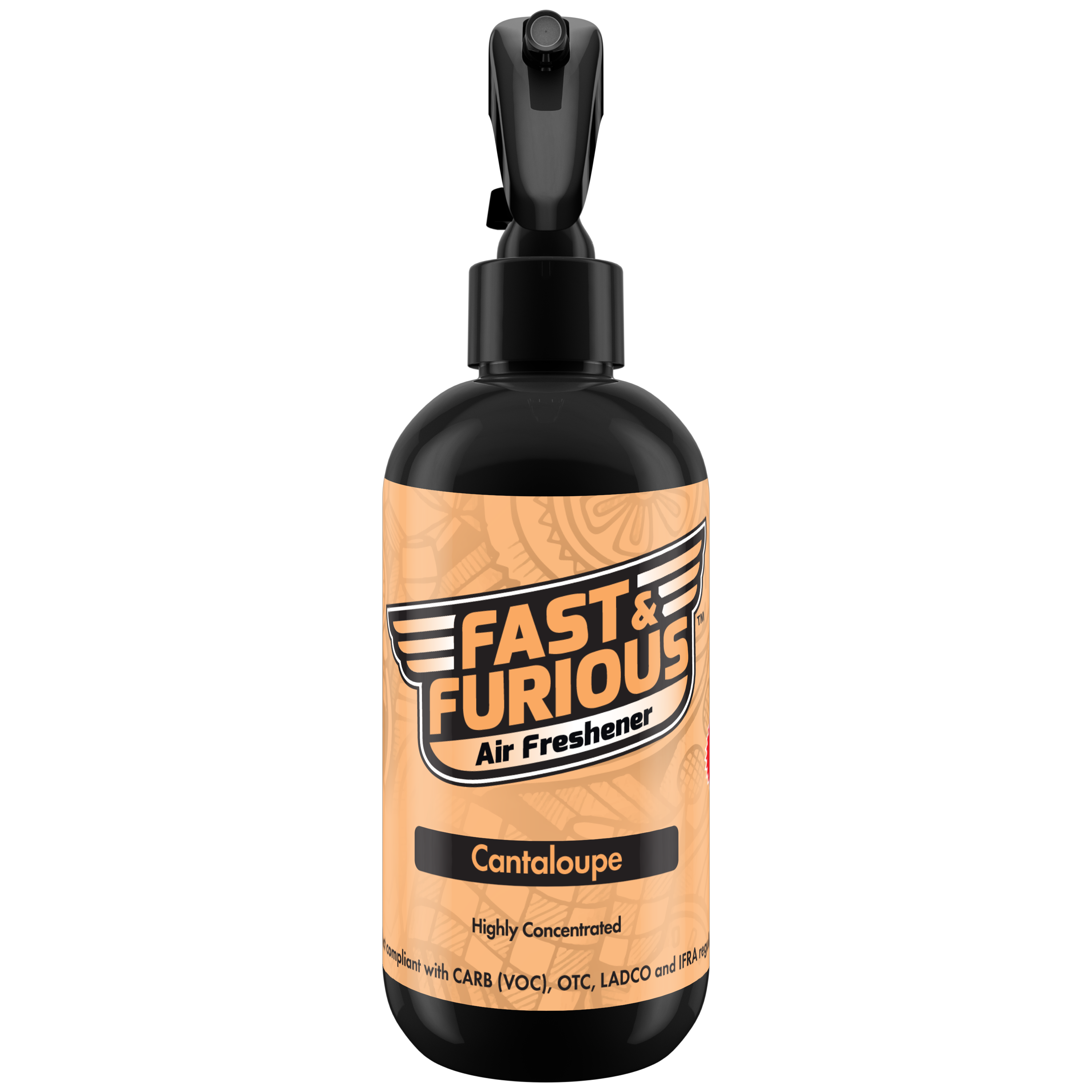 Fast and Furious Air Freshener - Cantaloupe Scent Size: 8oz