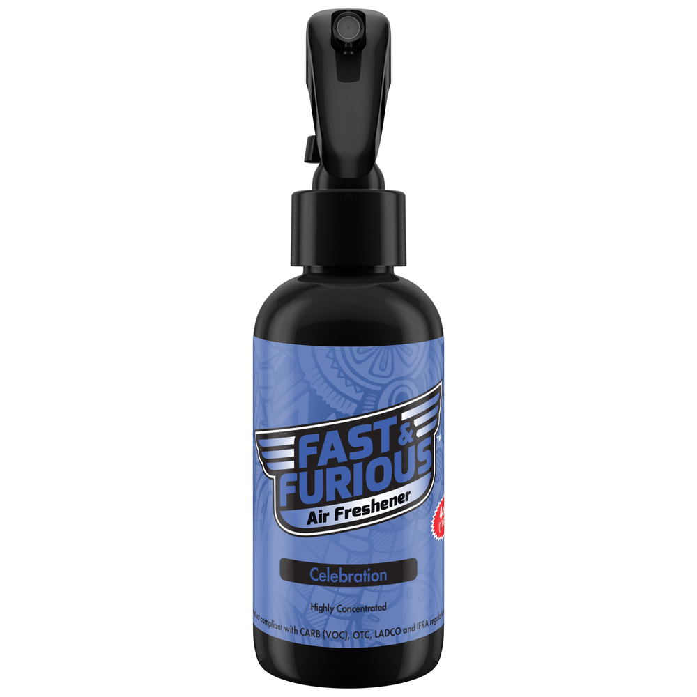 Fast and Furious Air Freshener - Celebration Scent Size: 4oz